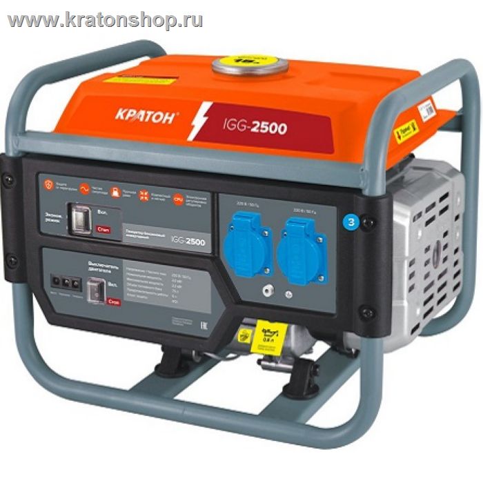 Генератор бензиновый инверторный Кратон IGG-2500