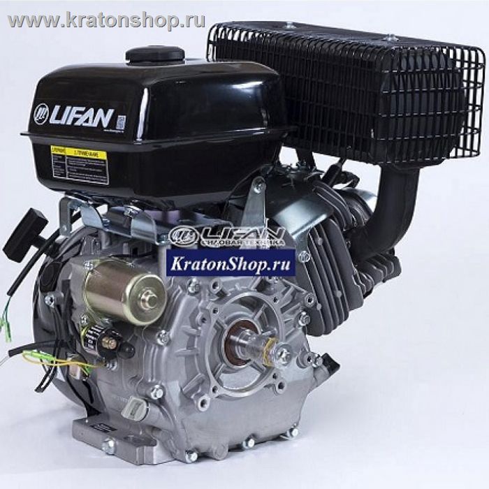 Двигатель бензиновый Lifan 192FD (18 Ампер)