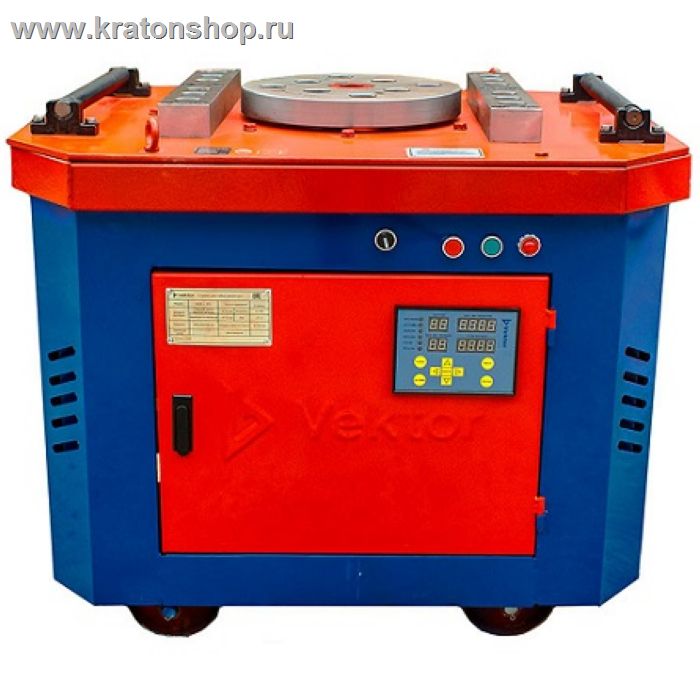 Гибщик арматуры VEKTOR GW40 с электронным блоком управления (ЧПУ)