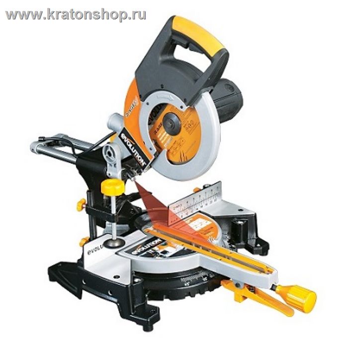 Пила торцовочная EVOLUTION RAGE-3