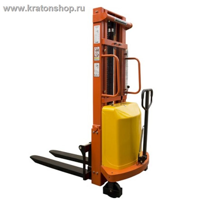 Штабелер гидравлический с электроподъемом GROST HED 10/35