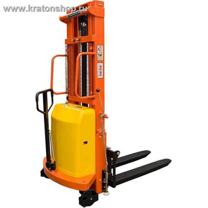 Штабелер гидравлический с электроподъемом GROST HED 15/25