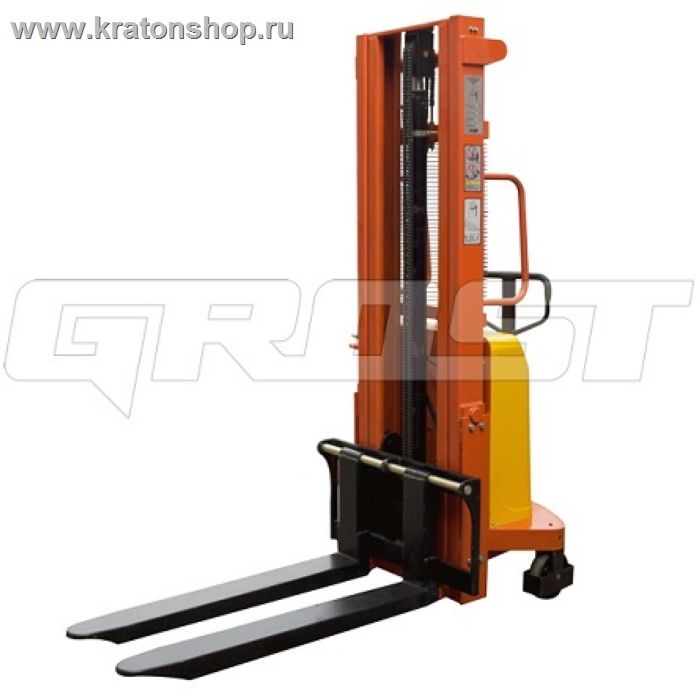 Штабелер гидравлический с электроподъемом GROST HED 20/20