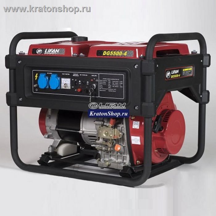 Генератор Lifan-DG5500-4 дизельный