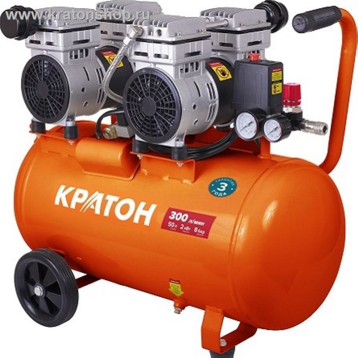 Компрессор безмасляный Кратон AC-300-50-OFS