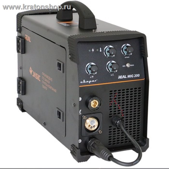 Сварочный полуавтомат Сварог REAL MIG 200 (N24002N) BLACK