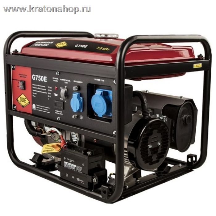 Генератор бензиновый DDE G750E