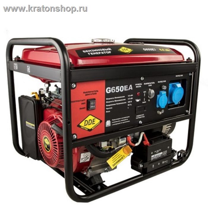 Генератор бензиновый DDE G650EA