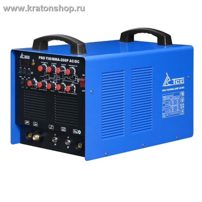 Аппарат аргонодуговой сварки ТСС PRO TIG/MMA-200P AC/DC