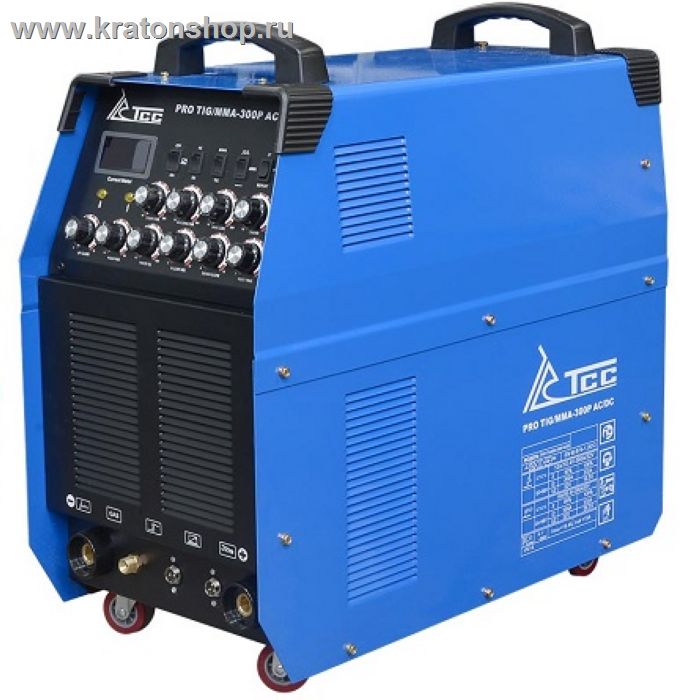 Аппарат аргонодуговой сварки ТСС PRO TIG/MMA-300P AC/DC