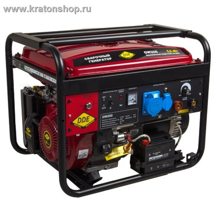 Генератор сварочный бензиновый DDE GW200