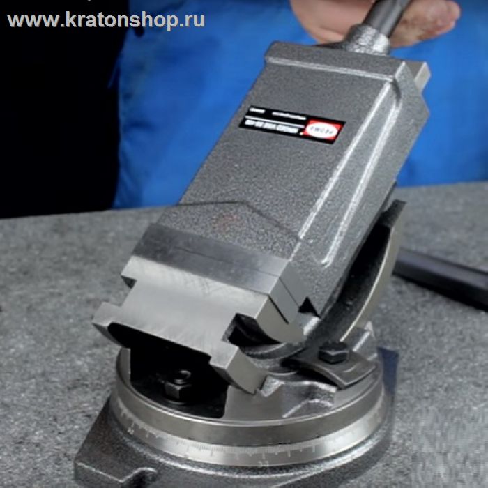 Машинные универсальные тиски с поворотным основанием SS-100