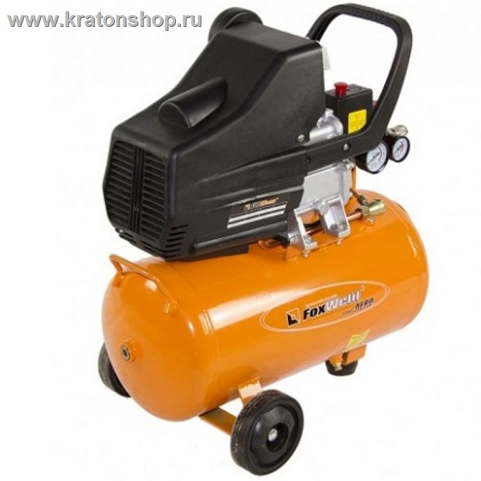 Компрессор с прямой передачей FoxWeld AERO 220/24 с комплектом инструмента