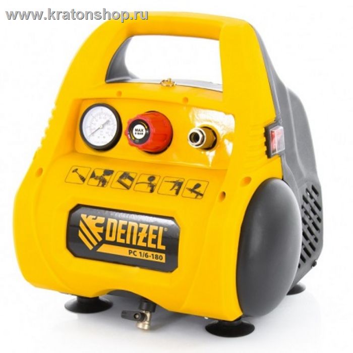 Компрессор Denzel РС 1/6-180