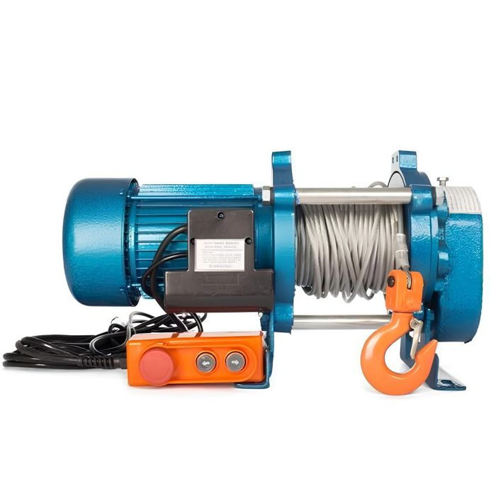 Лебедка TOR ЛЭК-1000 E21 с канатом 70 метров 380V