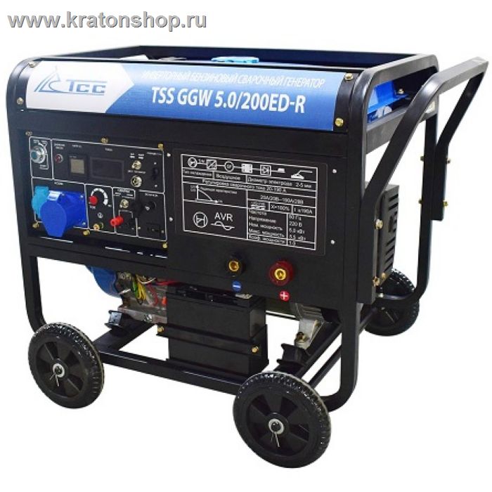 Инверторный бензиновый сварочный генератор TSS GGW 5.0/200ED-R