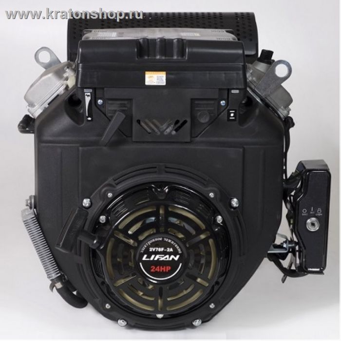 Двигатель бензиновый Lifan LF2V78F-2A (20 Ампер)