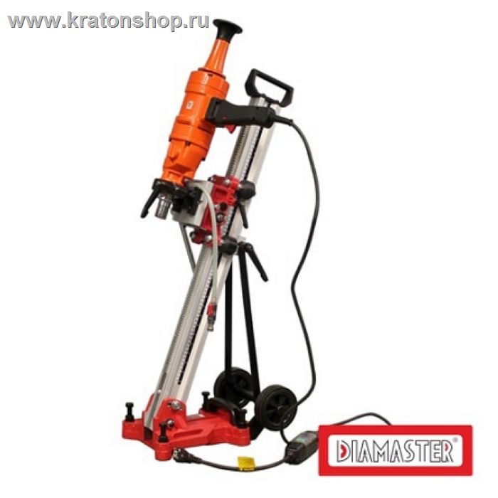 Установка алмазного бурения Diamaster CF 03-80 на стойке Diamaster D-200F