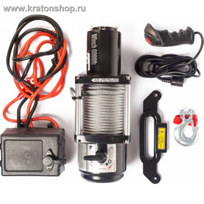 Лебедка автомобильная TOR 12 V P6000