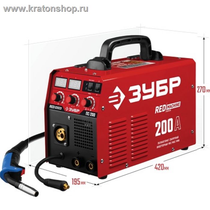 Сварочный полуавтомат Зубр ПС-200 серия МАСТЕР
