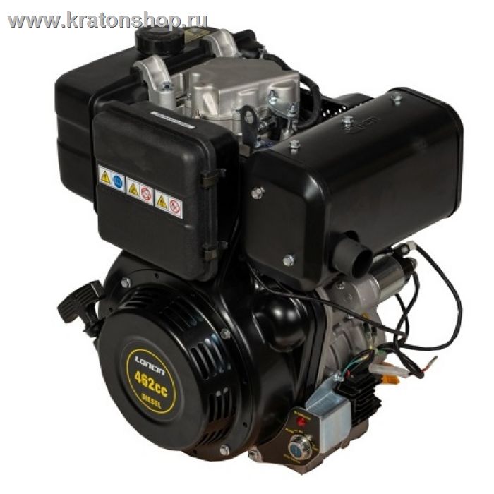 Двигатель Loncin Diesel D460FD (A1 type) D25 - фото
