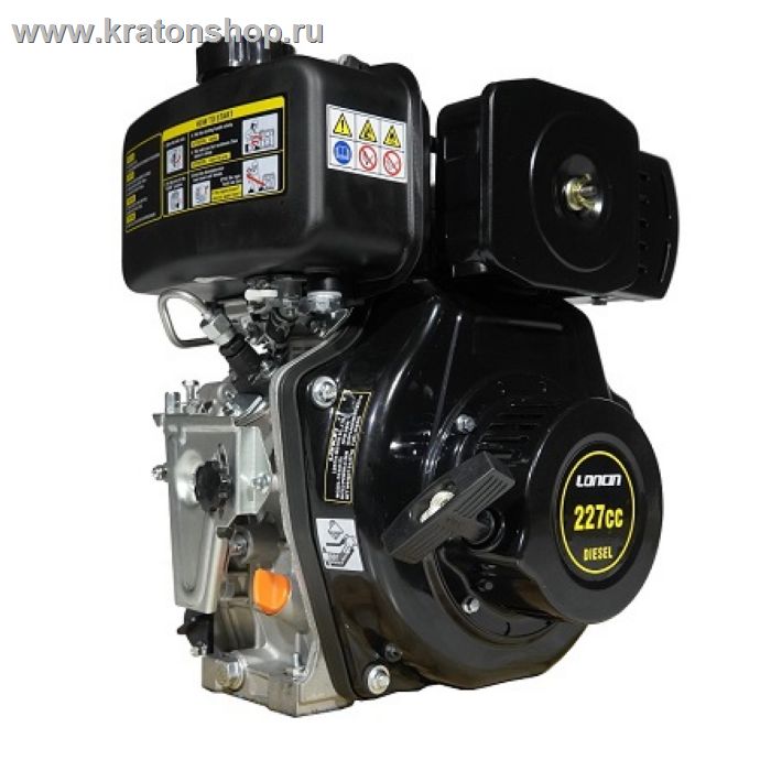 Двигатель Loncin Diesel D230F (A type) (LC170F) D20