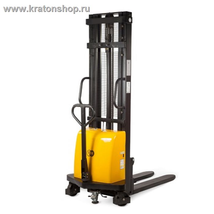 Штабелер гидравлический с электроподъемом TOR 1,5Т 1,6М DYC1516