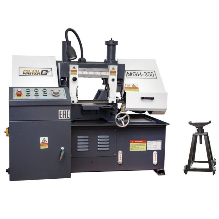 Двухколонный полуавтоматический ленточнопильный станок Metal Master MGH-350