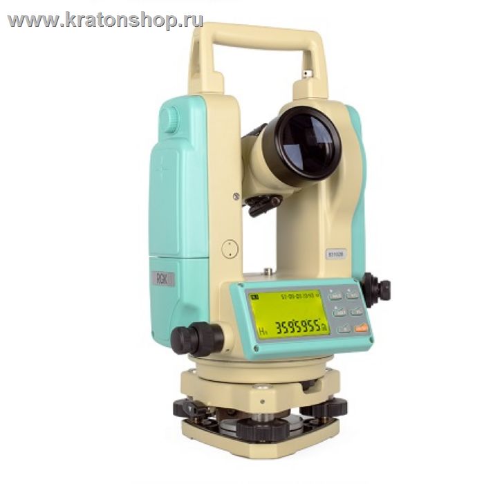 Электронный теодолит RGK T-20 (лазерный отвес)