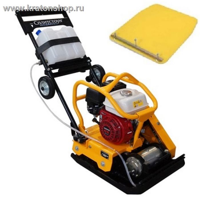 Виброплита Splitstone VS-245E10 + коврик для плитки