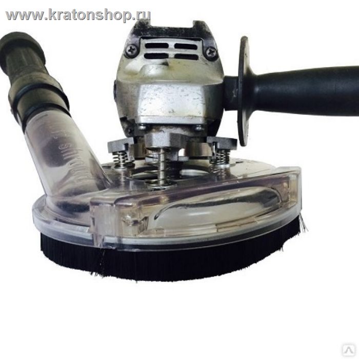 Насадка для шлифовки бетона с пылеотводом