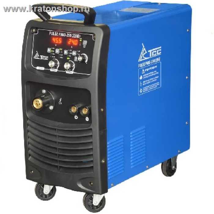 Сварочный полуавтомат для сварки алюминия TSS PULSE PMIG-250 (220В)