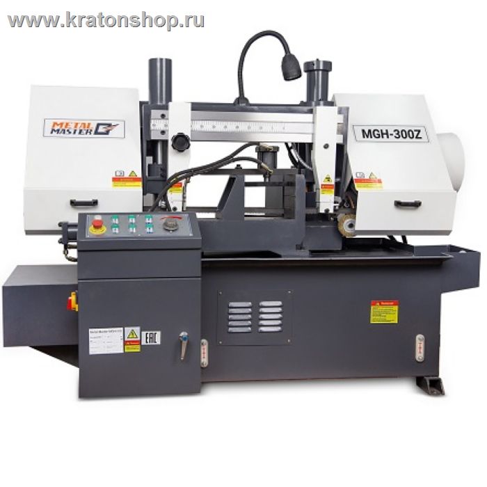Двухколонный полуавтоматический ленточнопильный станок Metal Master MGH-300Z