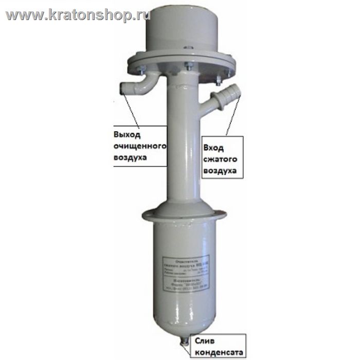 Очиститель сжатого воздуха ВЦ-10КТ