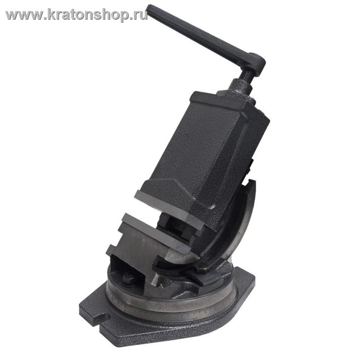 Тиски станочные Stalex  QHK160 угловые 2-х осевые, ширина губок 160 мм