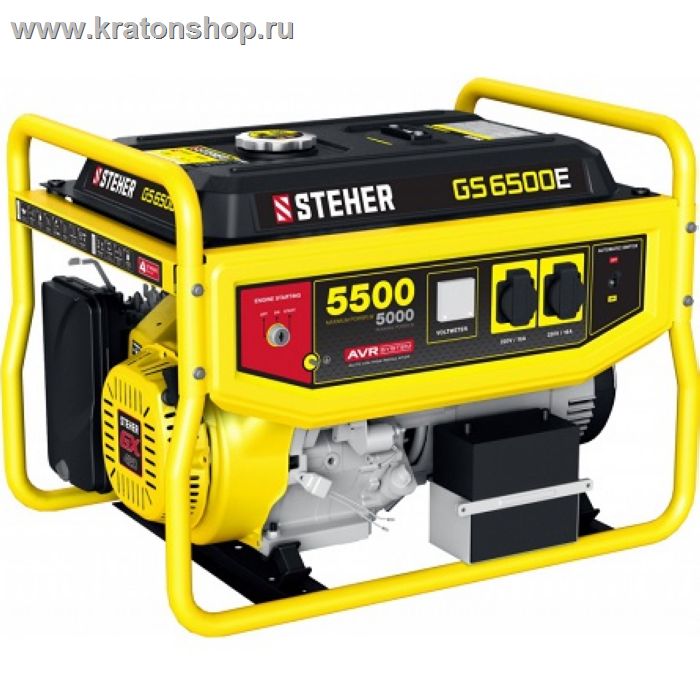 Генератор бензиновый Steher GS-6500Е