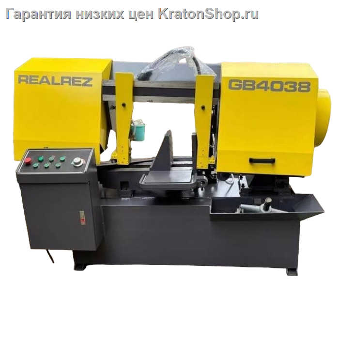 Станок ленточный полуавтоматический REALREZ GB4038 - фото