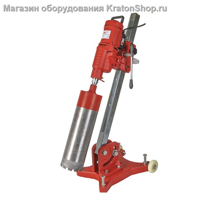 Установка алмазного бурения VOLL V-Drill 305N с наклонной стойкой