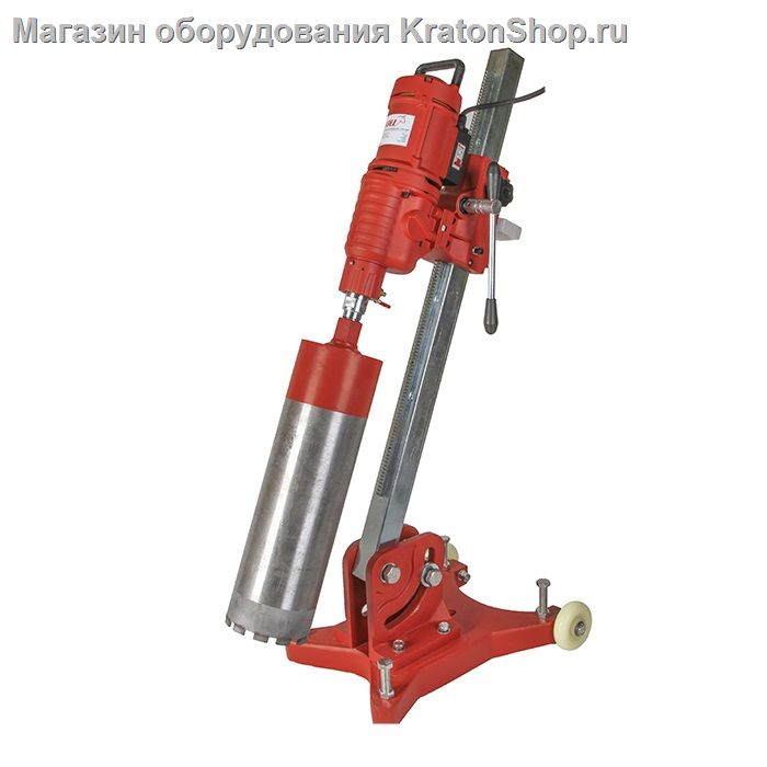 Установка алмазного бурения VOLL V-Drill 355N с наклонной стойкой