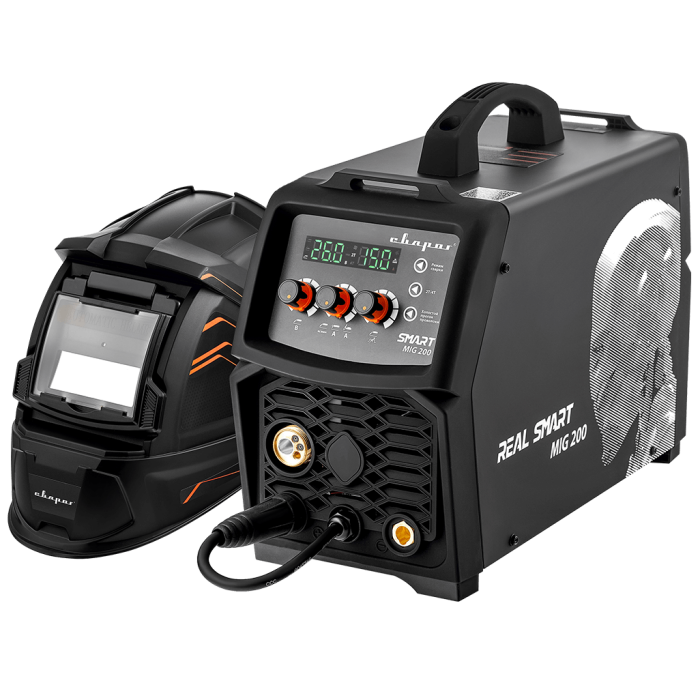 Сварочный полуавтомат Сварог REAL SMART MIG 200 BLACK (N2A5)
