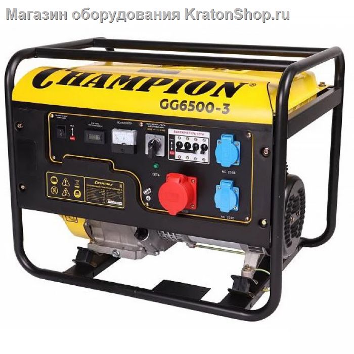 Генератор бензиновый Champion GG6500-3