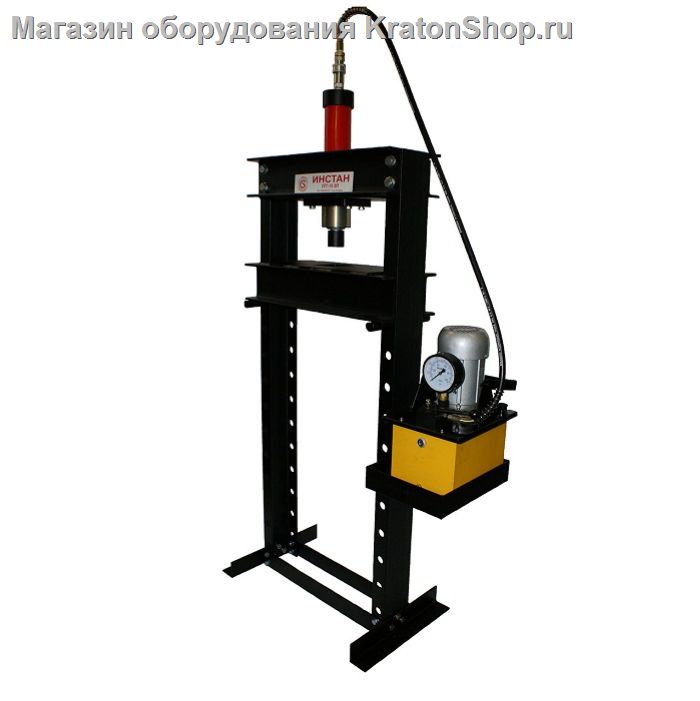 Пресс с электроприводом ПГГ-7ЭП, с электромагнитным распределителем и педалью