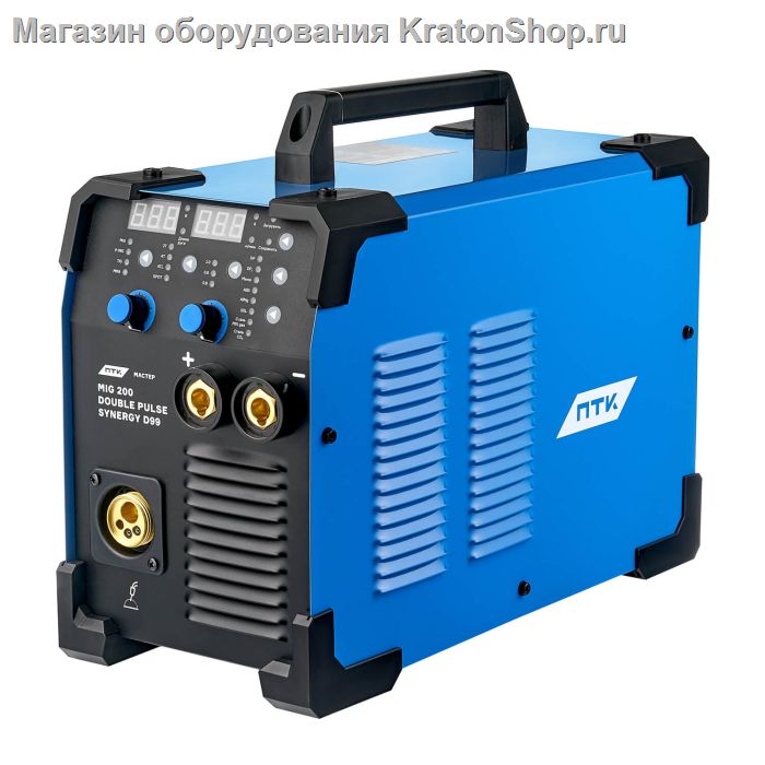 Инверторный сварочный полуавтомат ПТК Мастер 200 DOUBLE PULSE SYNERGY D99