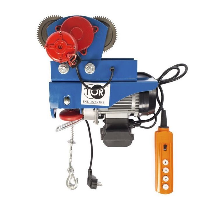 Тельфер электрический TOR PA-600/1200 20/10 М (Z) с тележкой