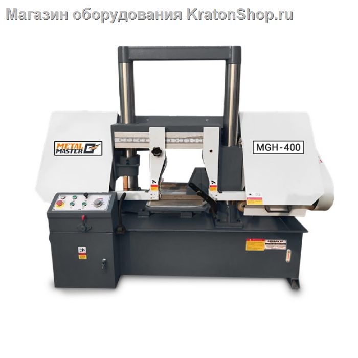 Двухколонный полуавтоматический ленточнопильный станок Metal Master MGH-400