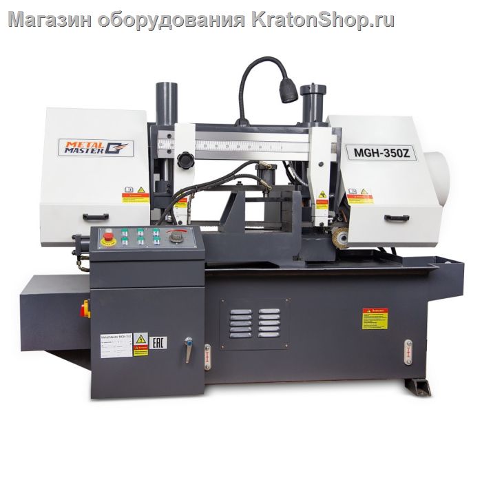 Двухколонный полуавтоматический ленточнопильный станок Metal Master MGH-350Z