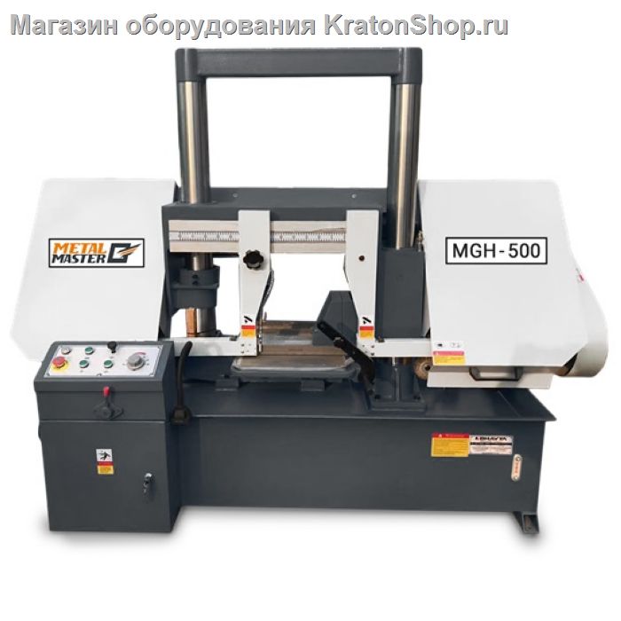 Двухколонный полуавтоматический ленточнопильный станок Metal Master MGH-500