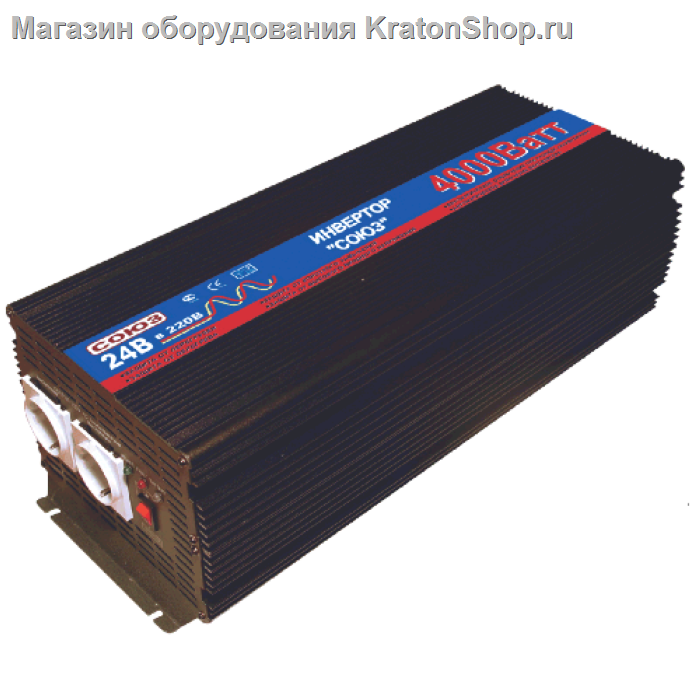 Инвертор автомобильный Союз PI-4000W 24V