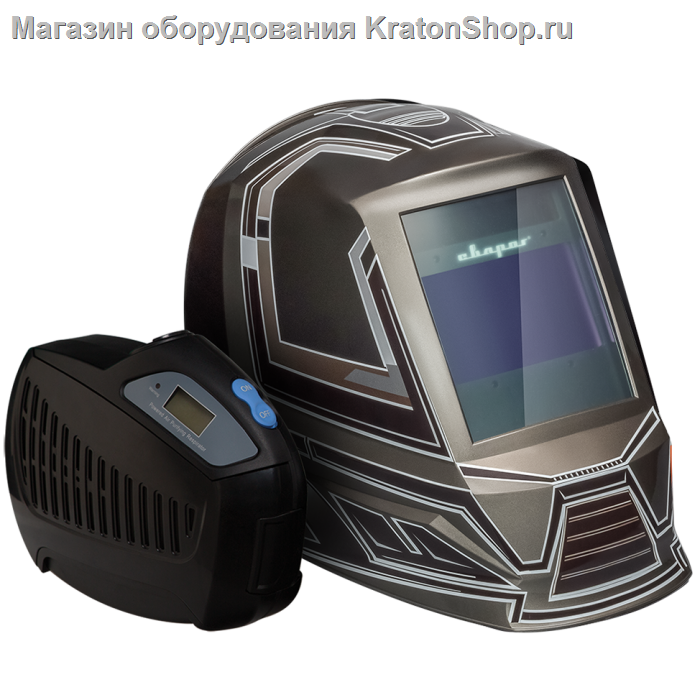 Маска сварщика Сварог AS-4001F Техно с устройством подачи воздуха Р-1004