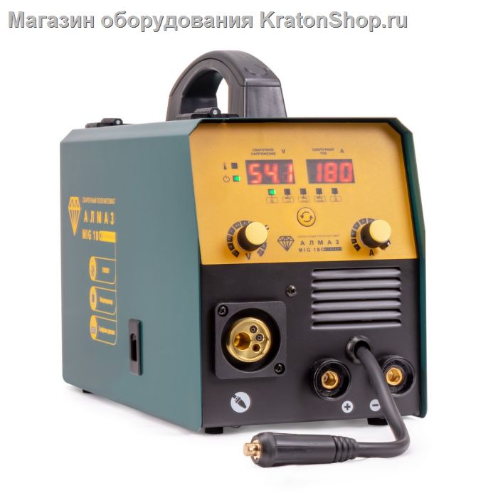 Сварочный полуавтомат FoxWeld АЛМАЗ MIG 180 SYNERGY